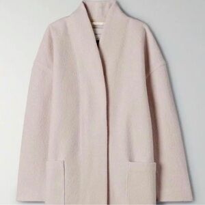 Elegant Cream Women's Coat